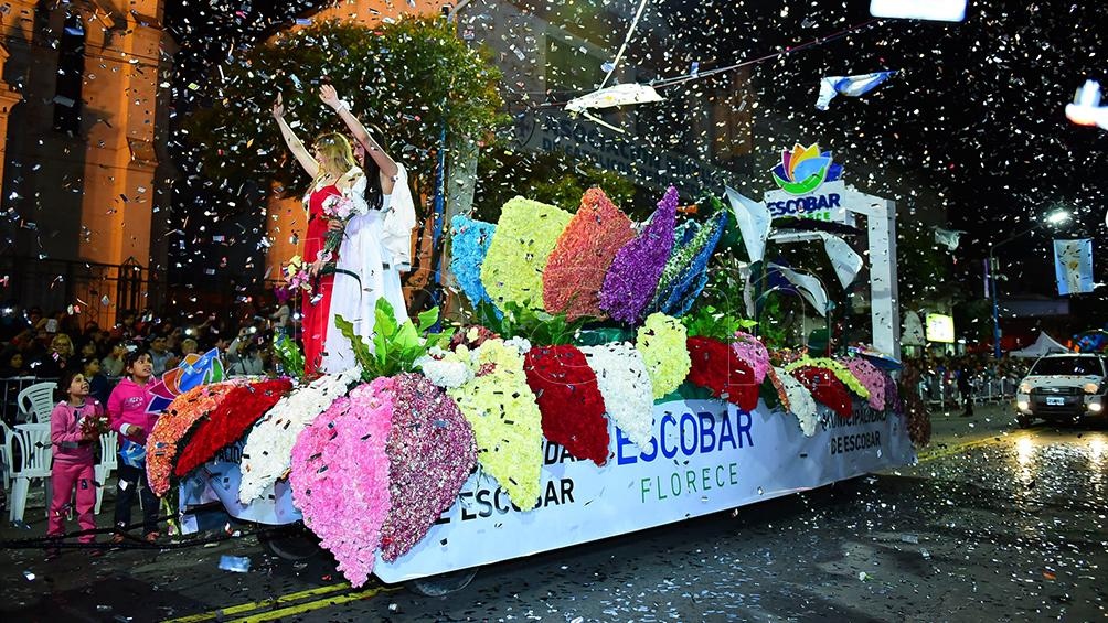 Realizarán de modo virtual la Fiesta Nacional de la Flor en Escobar